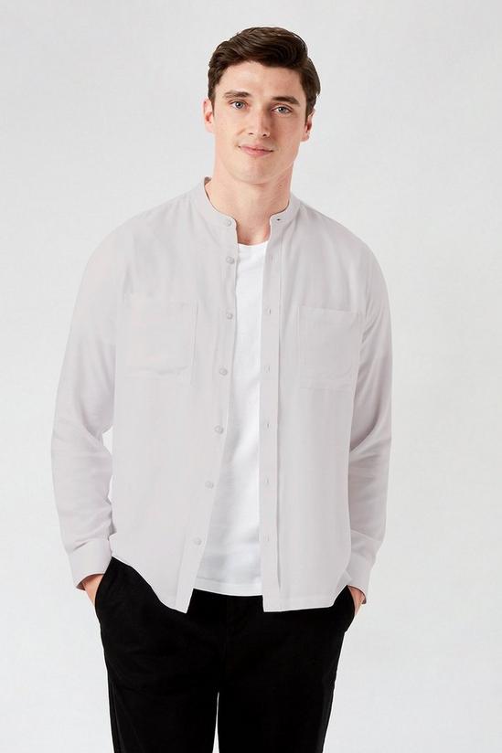 Burton White Viscose Shirt 1