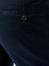 Burton Navy Skinny Fit Chinos With Cotton thumbnail 5