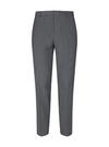 Burton Mid Grey Skinny Fit Trousers With Polyest thumbnail 2