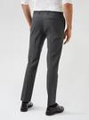 Burton Mid Grey Skinny Fit Trousers With Polyest thumbnail 4