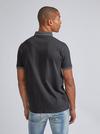 Burton Black Jacquard Collar Polo Shirt thumbnail 4