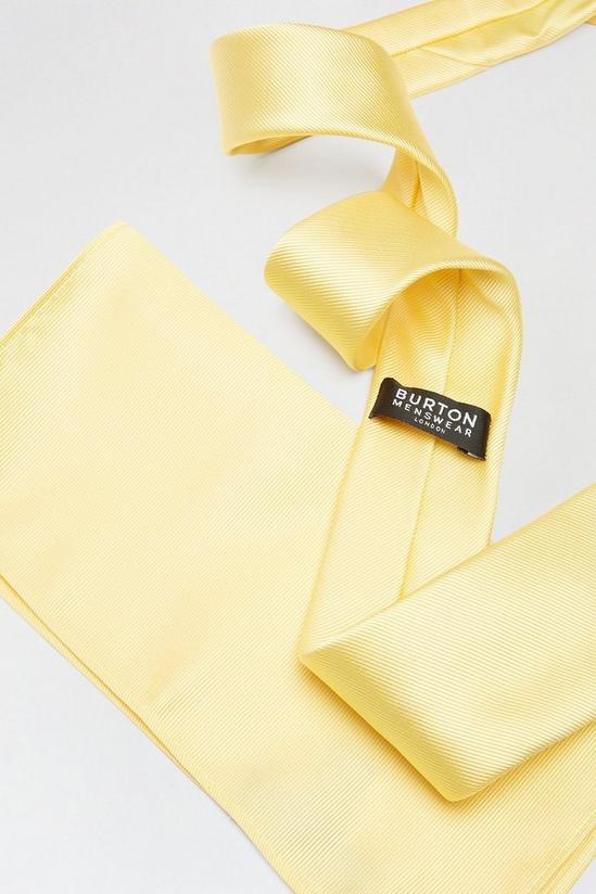 Burton Yellow Tie 3