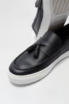 Burton Black Slip On Shoes With Tassle Detail thumbnail 4