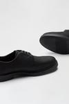 Burton Black Leather Derby Shoes thumbnail 4