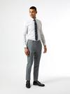Burton Grey Micro Texture Skinny Fit Suit Trousers thumbnail 2