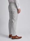 Burton Light Grey Puppytooth Skinny Fit Suit Trousers thumbnail 3