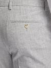 Burton Light Grey Puppytooth Skinny Fit Suit Trousers thumbnail 4