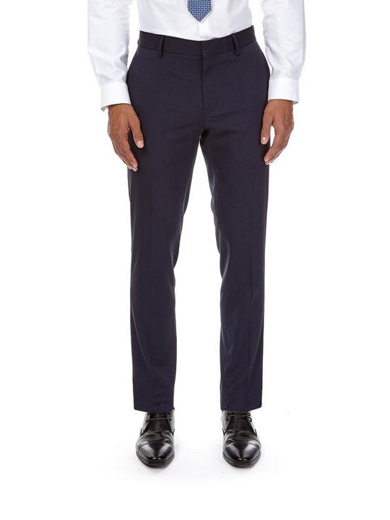 Burton Skinny Fit Navy Essential Stretch Trousers 1