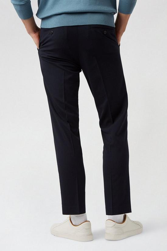 Burton Navy Essential Skinny Fit Suit Trousers 3
