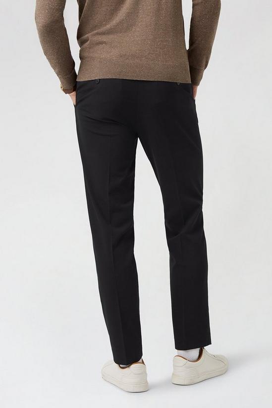 Burton Slim Fit Black Essential Suit Trousers 3