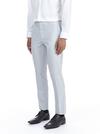 Burton Light Grey Skinny Fit Suit Trousers thumbnail 3