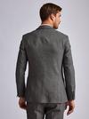 Burton Grey Birdseye Slim Fit Suit Jacket thumbnail 2