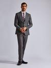 Burton Grey Birdseye Slim Fit Suit Jacket thumbnail 4