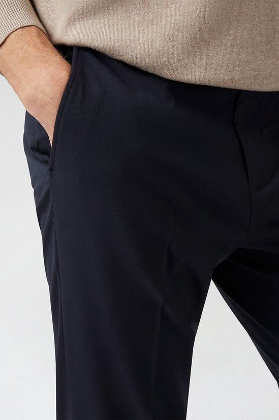 Burton Slim Fit Navy Essential Trousers 4
