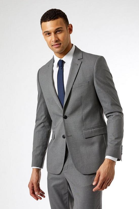 Burton Slim Fit Grey Essential Jacket 1