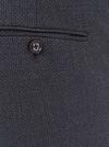 Burton Grey Blue Texture Tailored Fit Trousers thumbnail 3