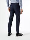 Burton Mid Blue Jasper Check Skinny Fit Suit Trousers thumbnail 2
