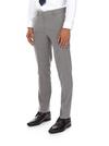 Burton Essential Light Grey Skinny Fit Suit Trousers thumbnail 3