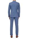 Burton Blue Slim Fit Sharkskin Suit Jacket thumbnail 2