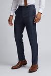 Burton Slim Navy Grindle Suit Trousers thumbnail 1