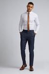 Burton Slim Navy Grindle Suit Trousers thumbnail 2