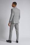 Burton Grey Pink Pow Check Slim Fit Suit Jacket thumbnail 4