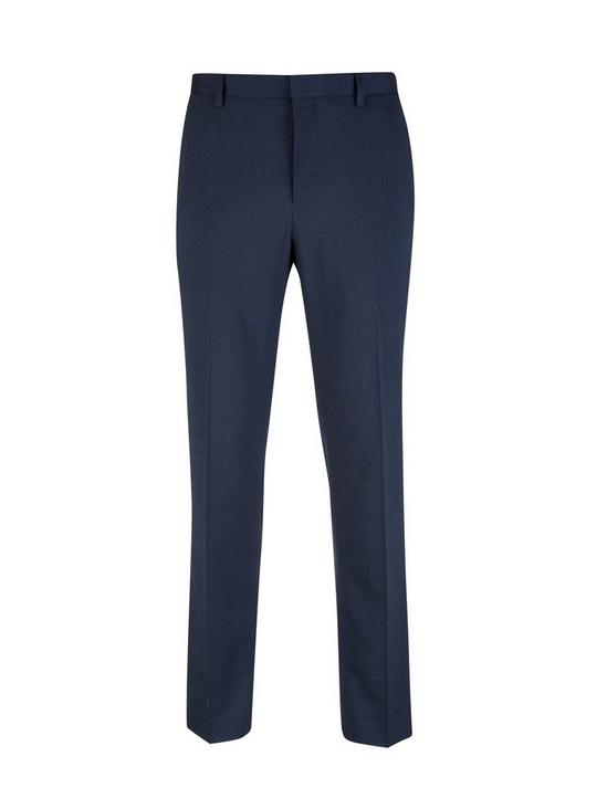 Burton Tailored Fit Essential Navy Suit Trouser 2