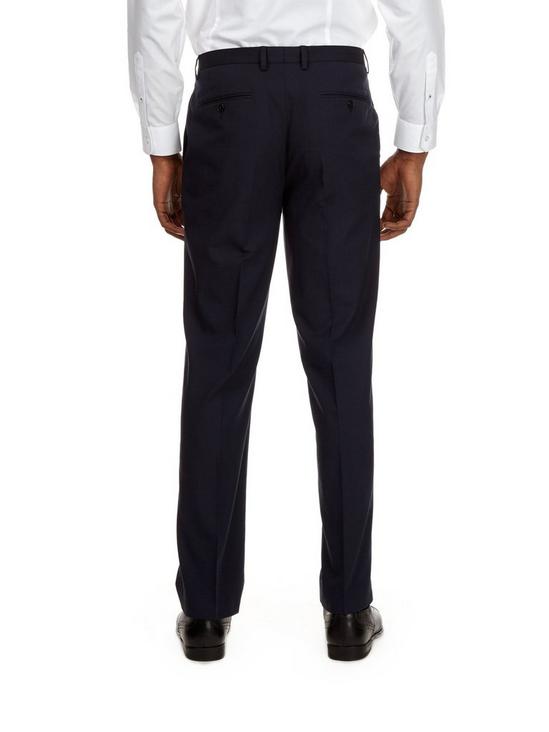 Burton Tailored Fit Essential Navy Suit Trouser 4