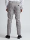 Burton Grey and Neutral Slim fit suit trousers thumbnail 3