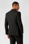 Burton Black Scratch Slim Fit Suit Jacket thumbnail 3