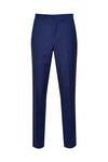 Burton Blue Self Check Tailored Fit Suit Trousers thumbnail 4