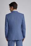 Burton Light Blue Microweave Slim Fit Suit Jacket thumbnail 3