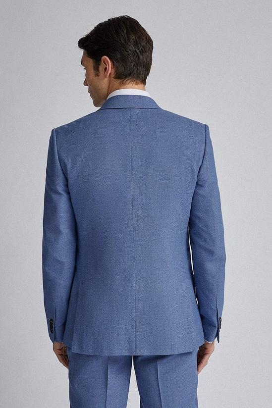 Burton Light Blue Microweave Slim Fit Suit Jacket 3