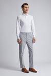 Burton Slim Fit Grey Suit Trousers thumbnail 2
