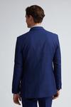 Burton Blue Self Check Tailored Fit Suit Jacket thumbnail 3