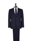 Burton Tailored Fit Essential Navy Suit Jacket thumbnail 2