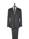 Burton Dark Grey Essential Tailored Fit Suit Jacket thumbnail 4