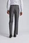Burton Charcoal End on End Tailored Fit Suit Trousers thumbnail 3