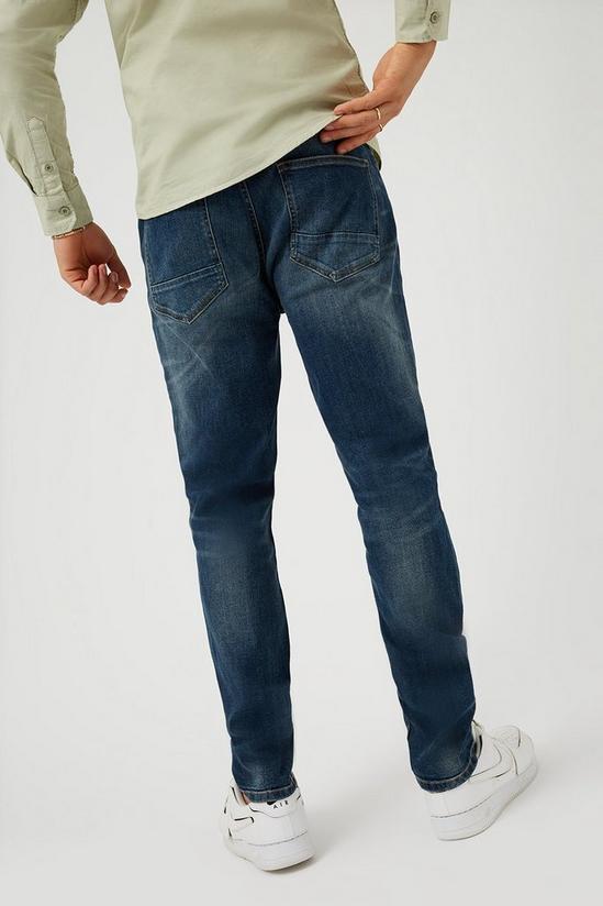 Burton Mid Blue Tapered Fit Jeans 3