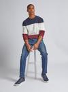 Burton Mid Blue Tapered Fit Jeans thumbnail 5