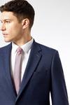 Burton Navy Marl Tailored Fit Suit Jacket thumbnail 4