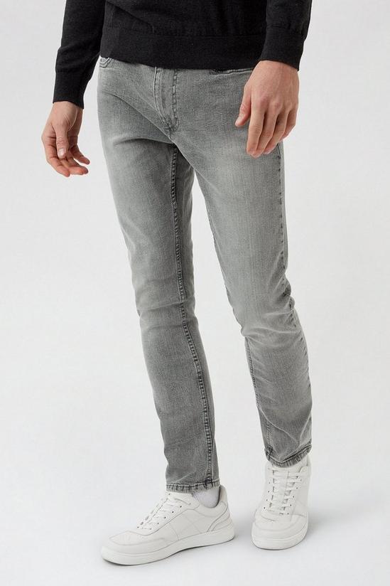 Burton Skinny Light Grey Jeans 1