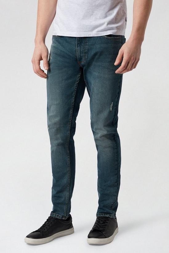 Burton Skinny Greencast Washdown Jeans 1