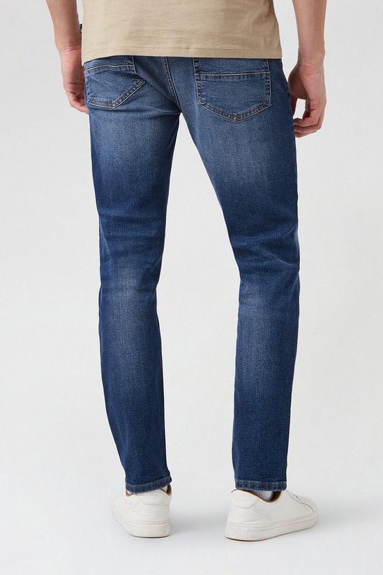 Burton Deep Blue Slim Fit Jeans 4
