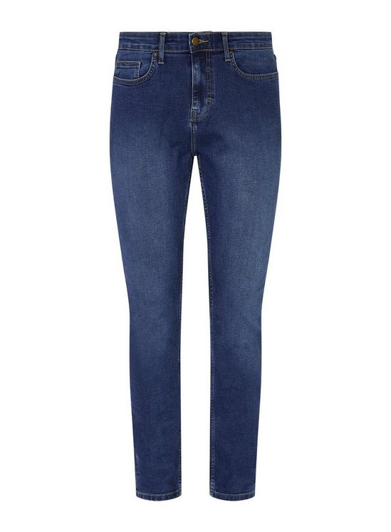 Burton Blue Vintage Skinny Fit Jeans 4
