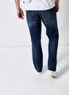Burton Mid Blue Logan Straight Fit Jeans thumbnail 2