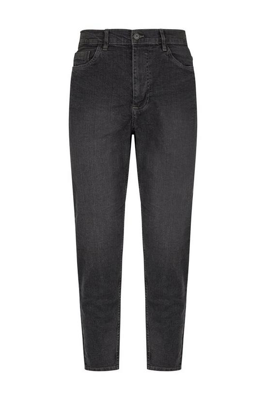 Burton Loose Crop Dark Grey Jeans 3
