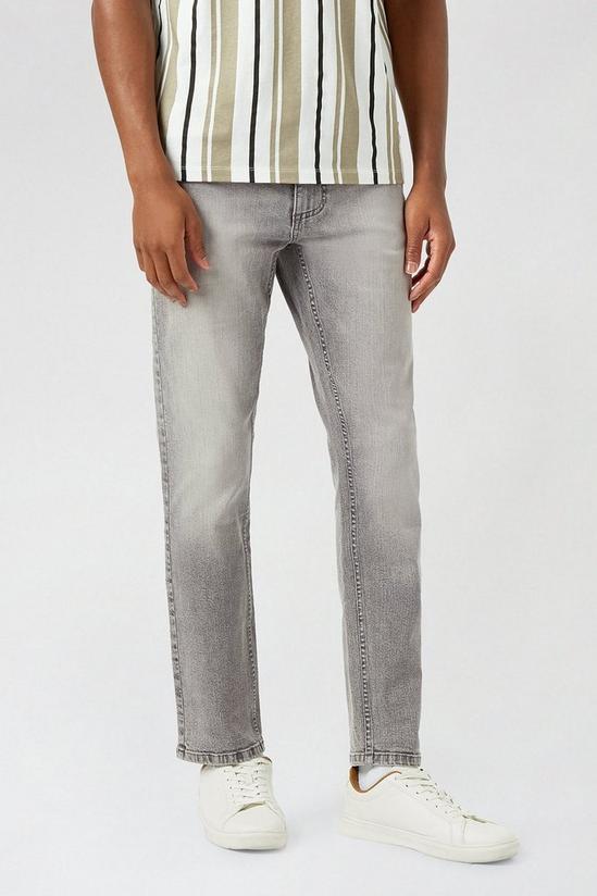 Burton Light Grey Slim Fit Jeans 1
