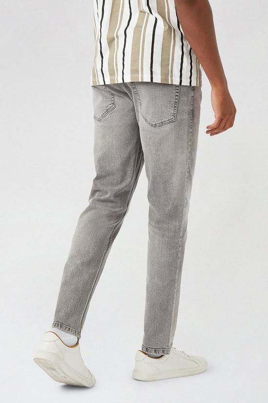 Burton Light Grey Slim Fit Jeans 3