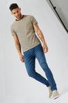 Burton Mid Blue Skinny Fit Jeans thumbnail 2